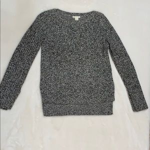 High and Low Back Sweater